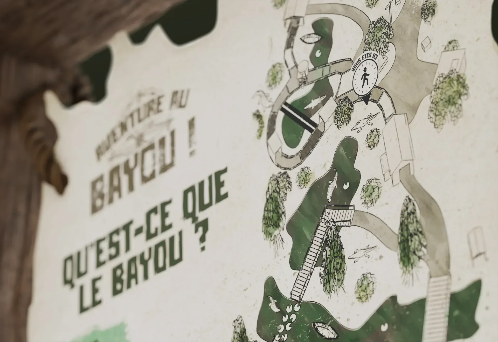 Graphiste freelance a Angers - Aventure au Bayou ! - visuel 17