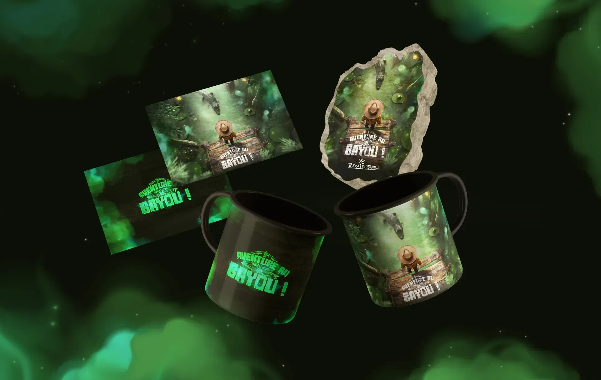Graphiste freelance a Angers - Aventure au Bayou ! - visuel 19