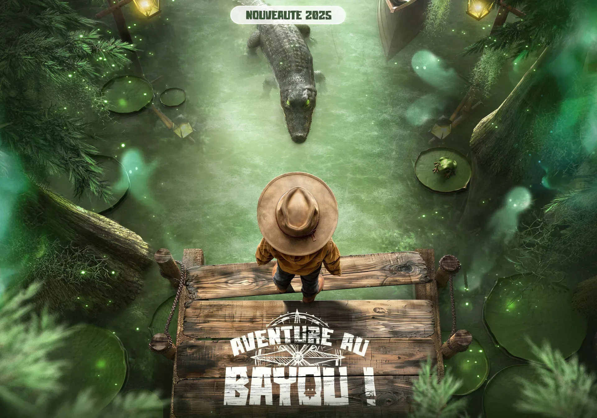 Graphiste freelance a Angers - Aventure au Bayou ! - visuel 2