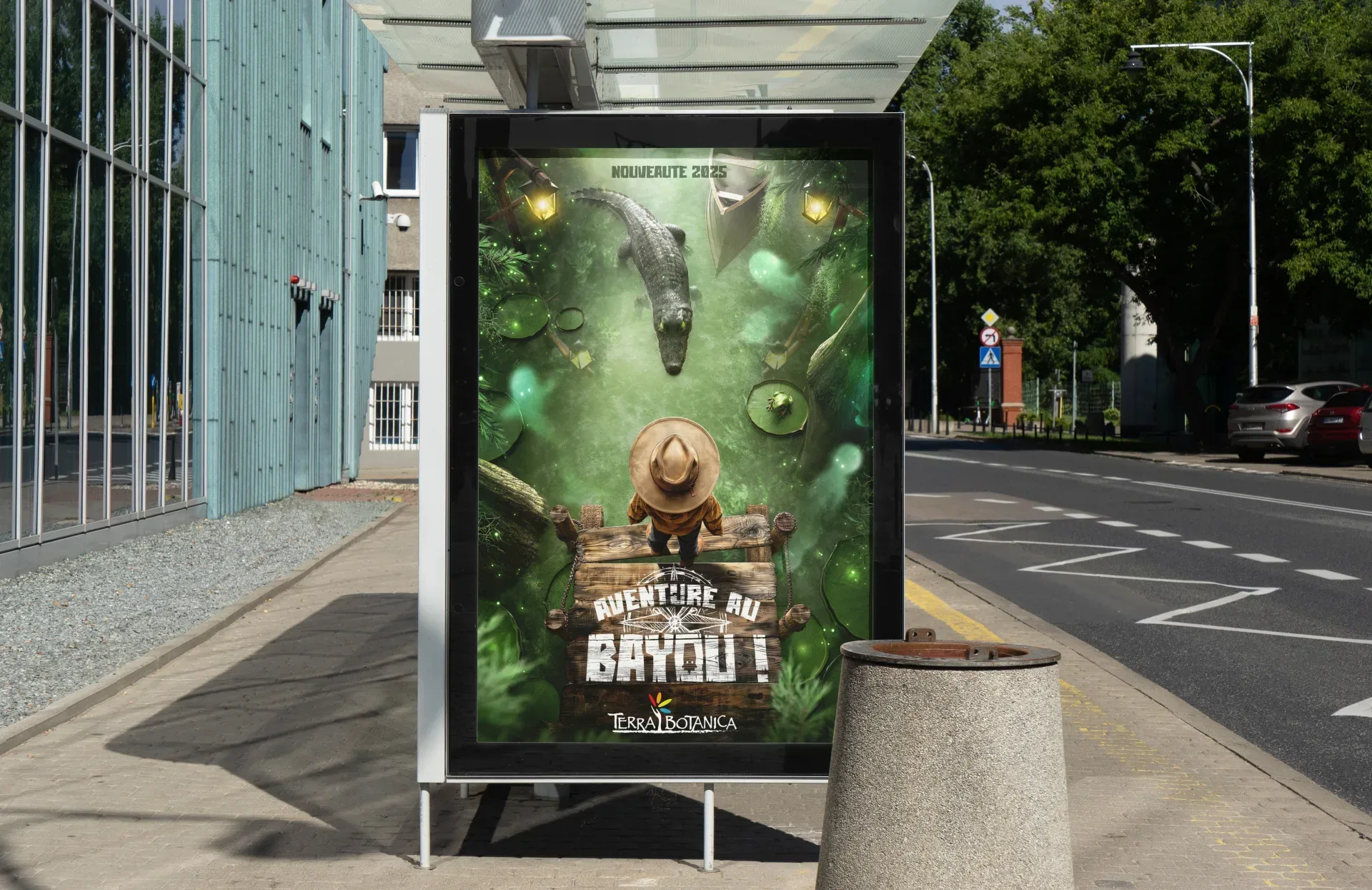 Graphiste freelance a Angers - Aventure au Bayou ! - visuel 7