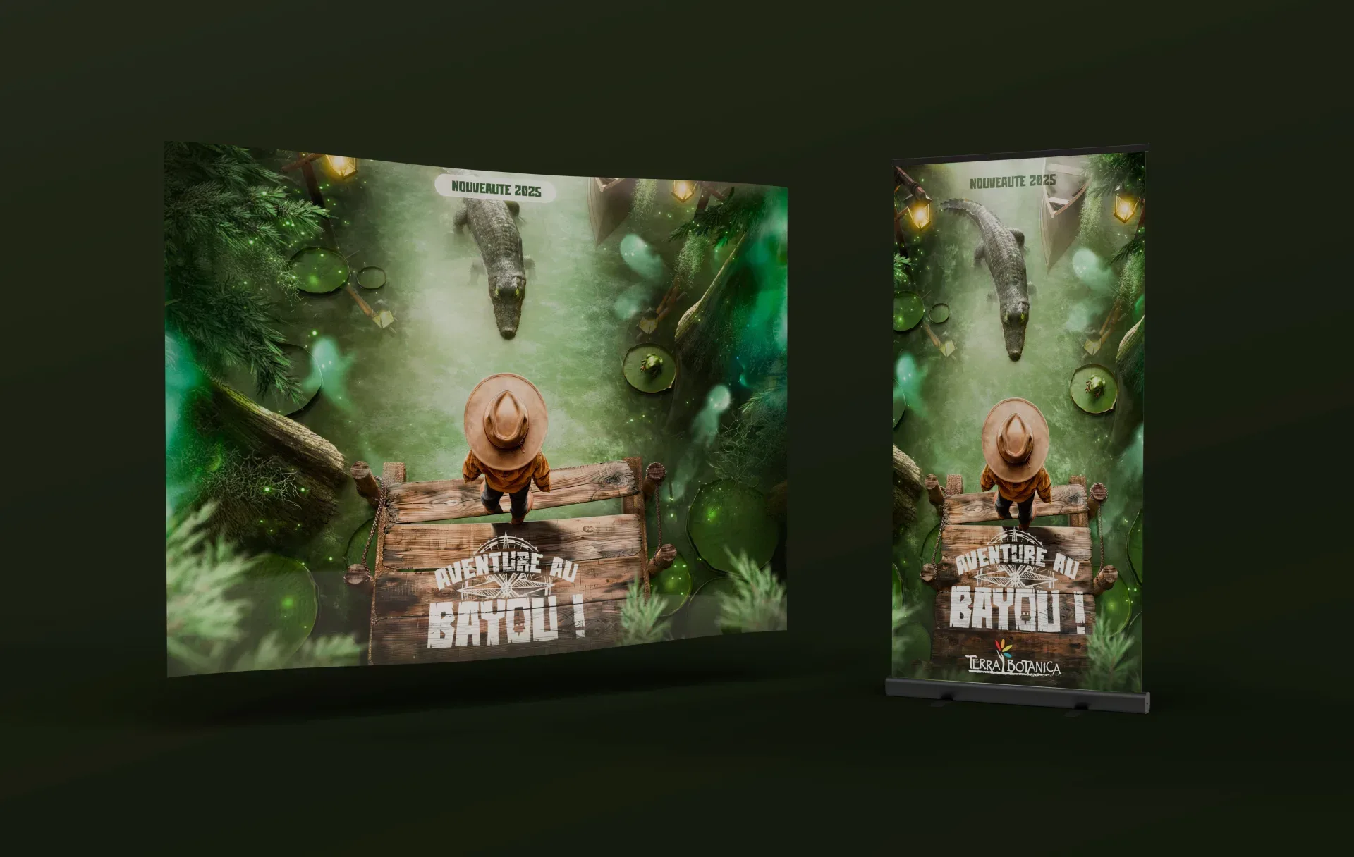 Graphiste freelance a Angers - Aventure au Bayou ! - visuel 8