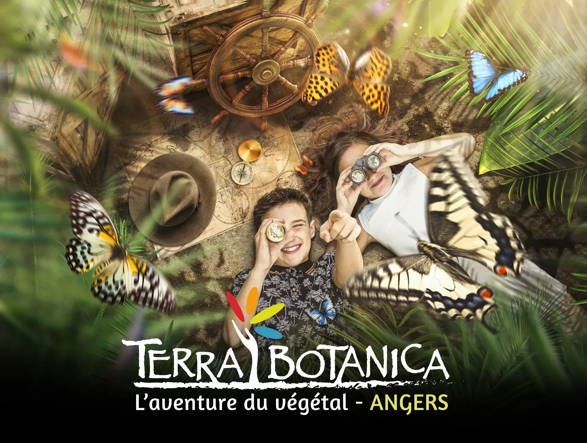 Graphiste freelance a Angers - Campagne L'Aventure du végétal - visuel 10