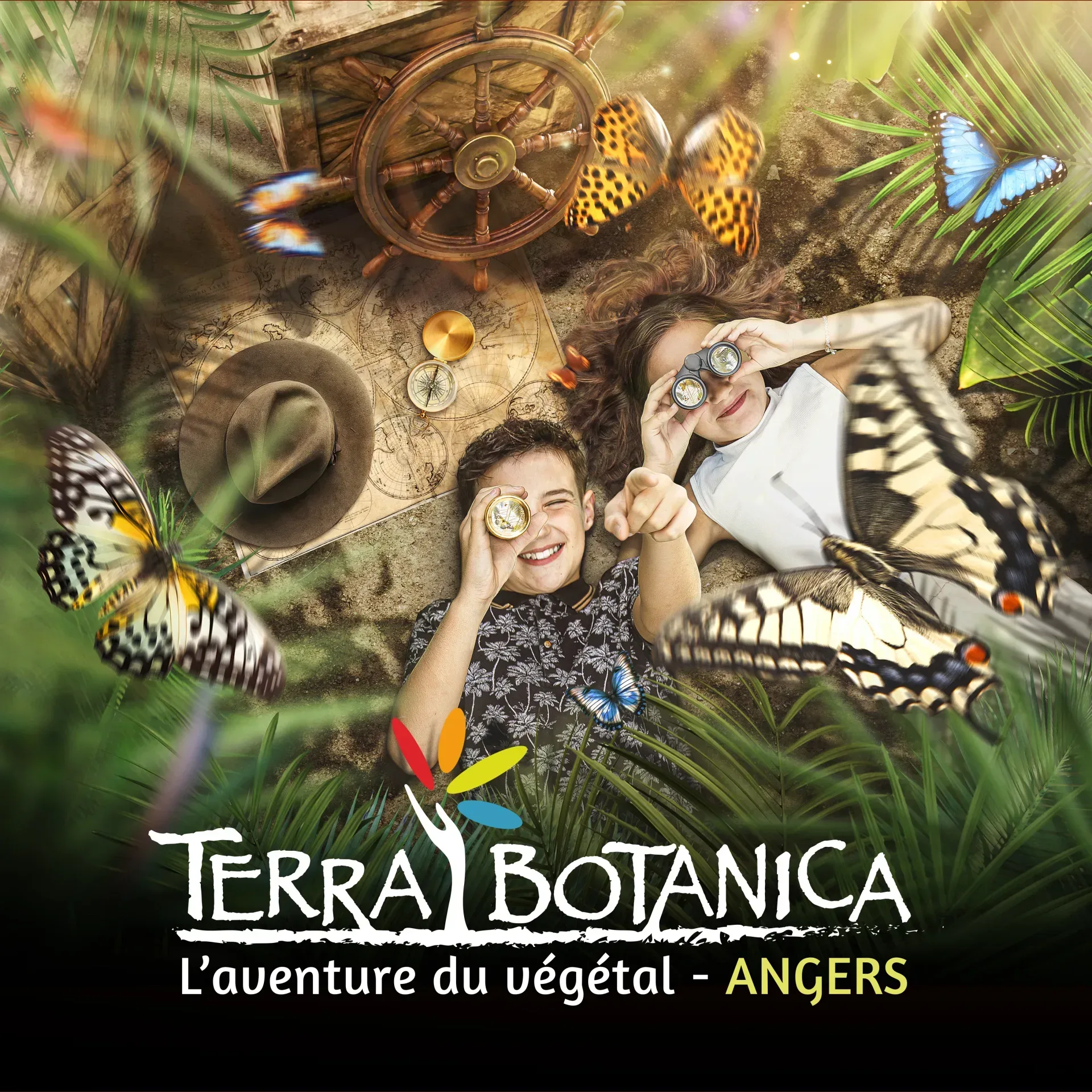 Graphiste freelance a Angers - Campagne L'Aventure du végétal - visuel 11