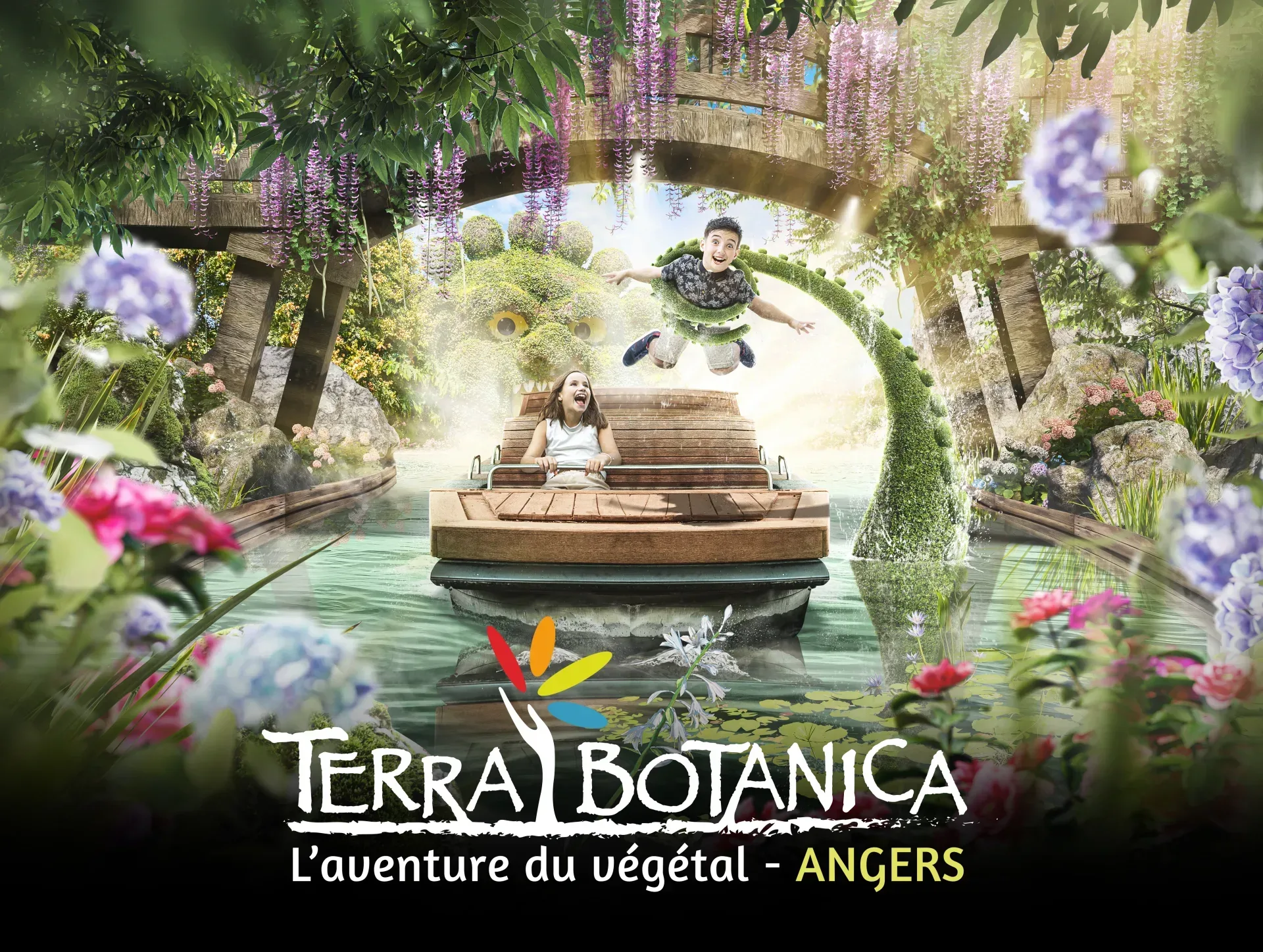 Graphiste freelance a Angers - Campagne L'Aventure du végétal - visuel 15