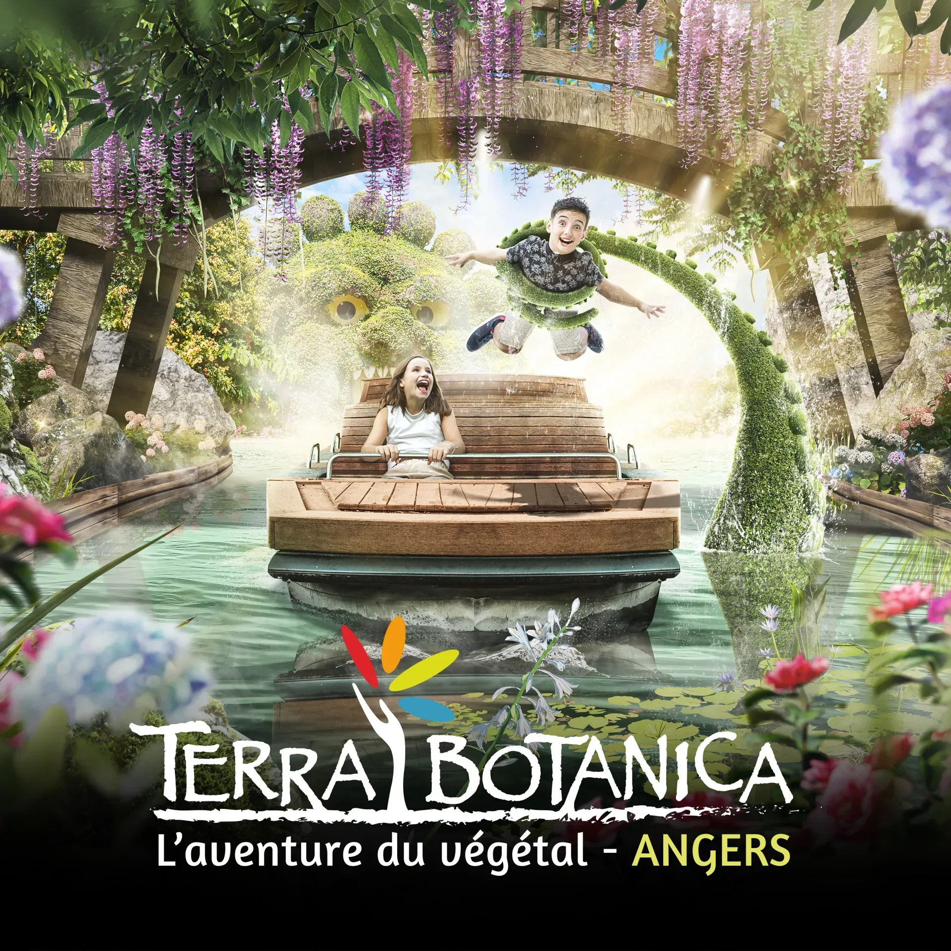 Graphiste freelance a Angers - Campagne L'Aventure du végétal - visuel 16