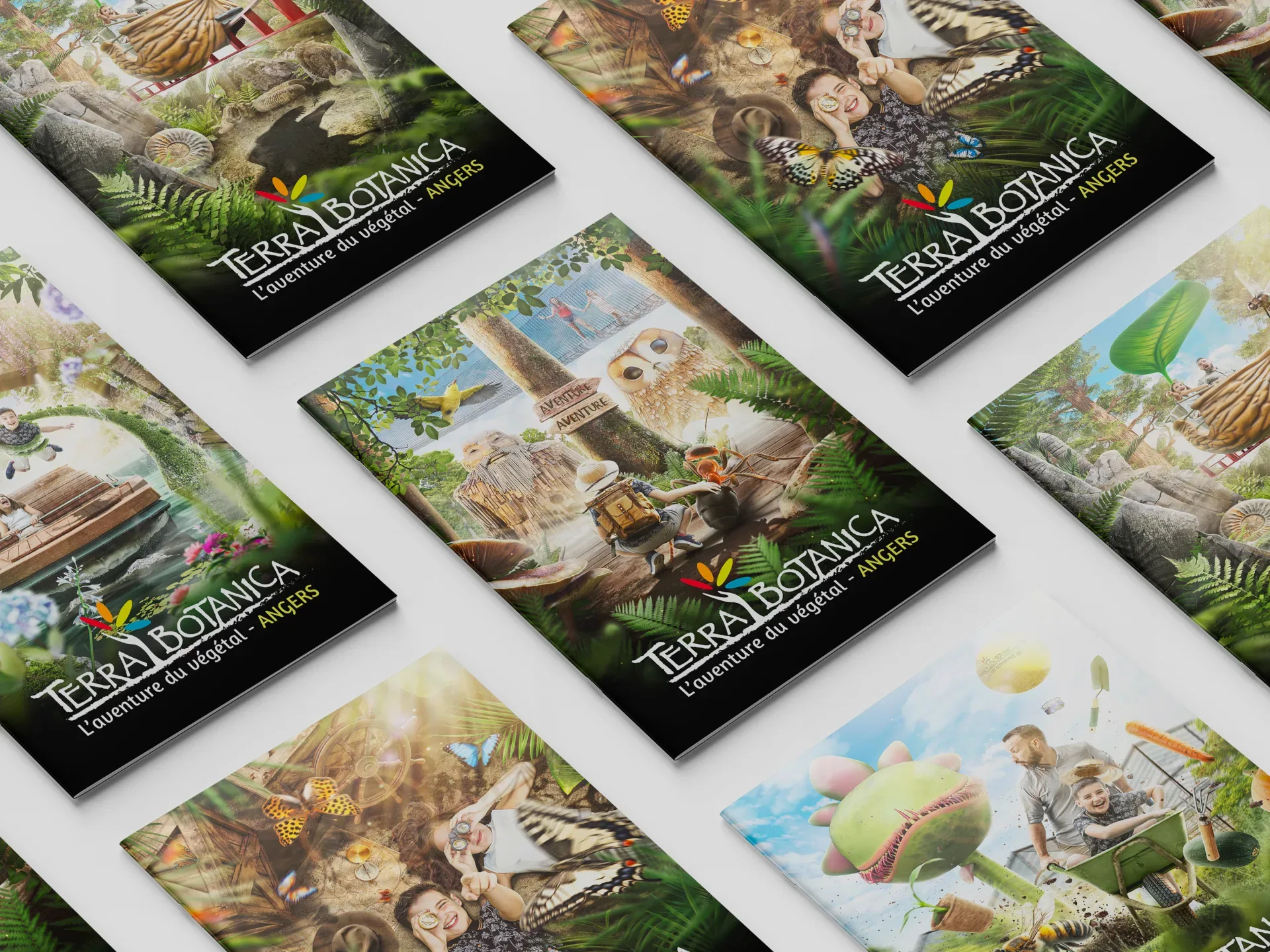 Graphiste freelance a Angers - Campagne L'Aventure du végétal - visuel 25