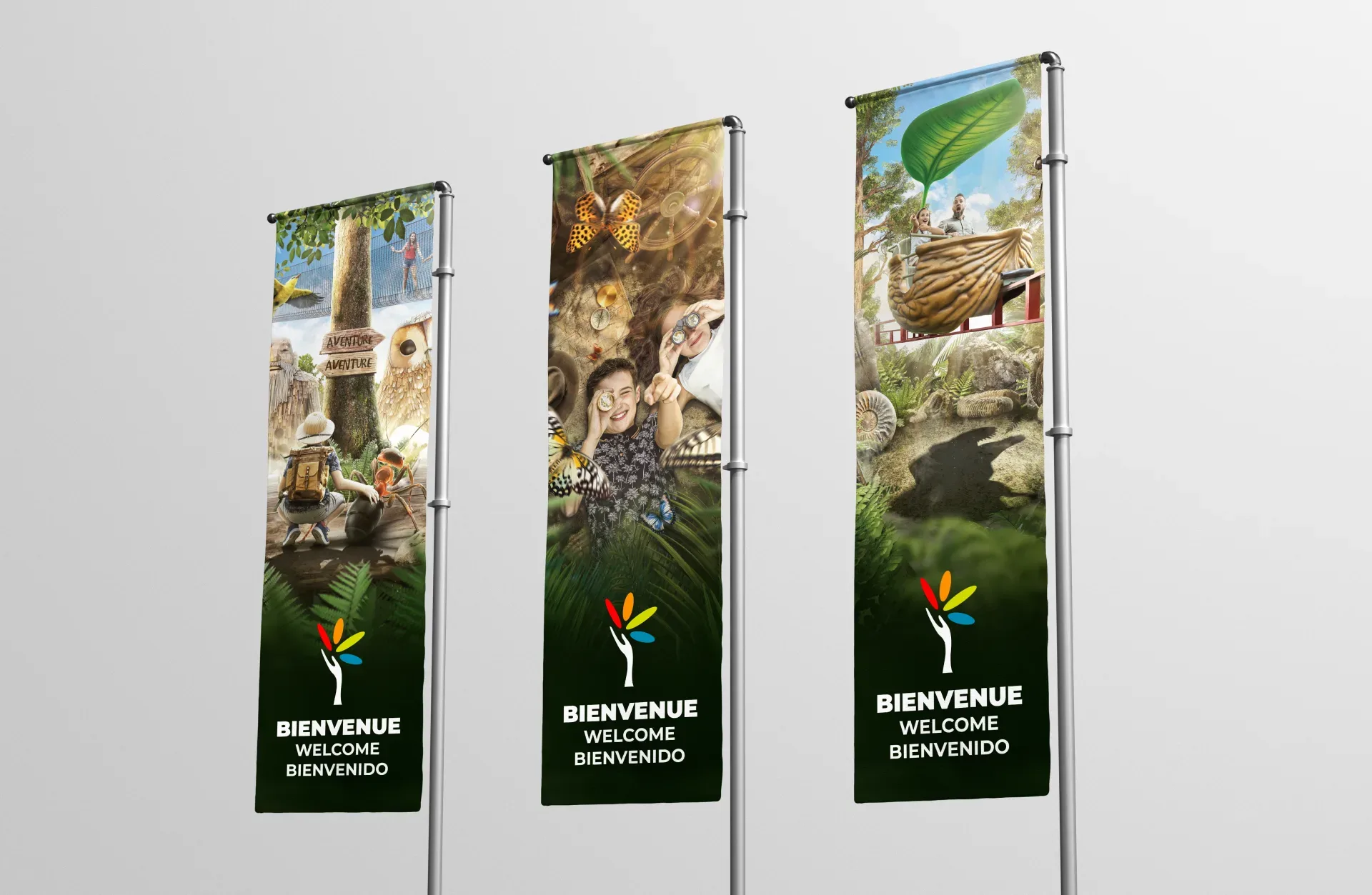 Graphiste freelance a Angers - Campagne L'Aventure du végétal - visuel 29