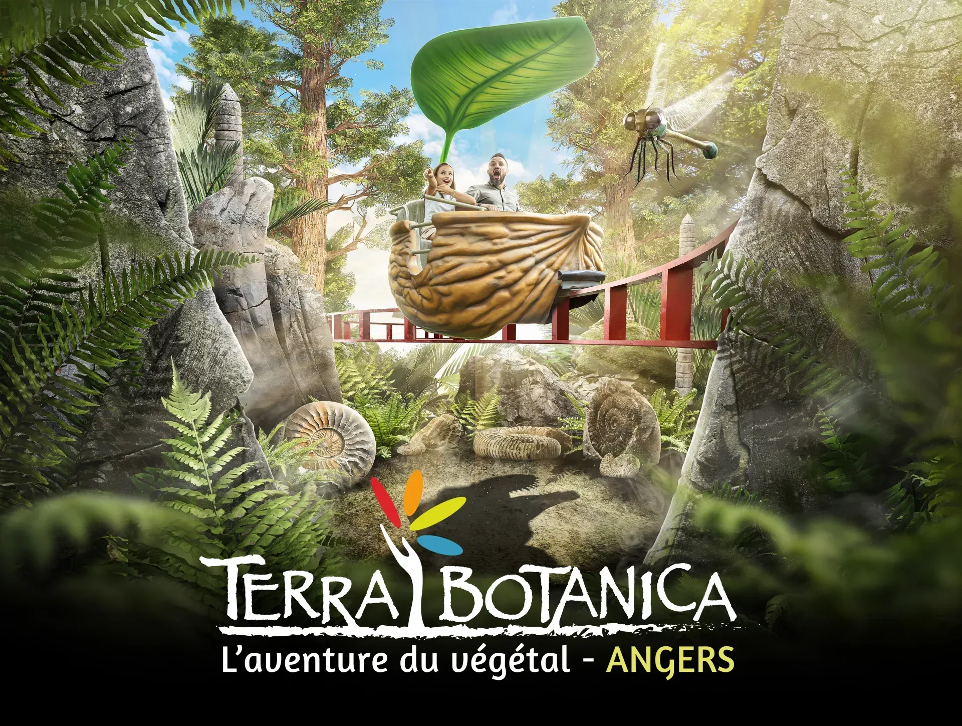 Graphiste freelance a Angers - Campagne L'Aventure du végétal - visuel 7