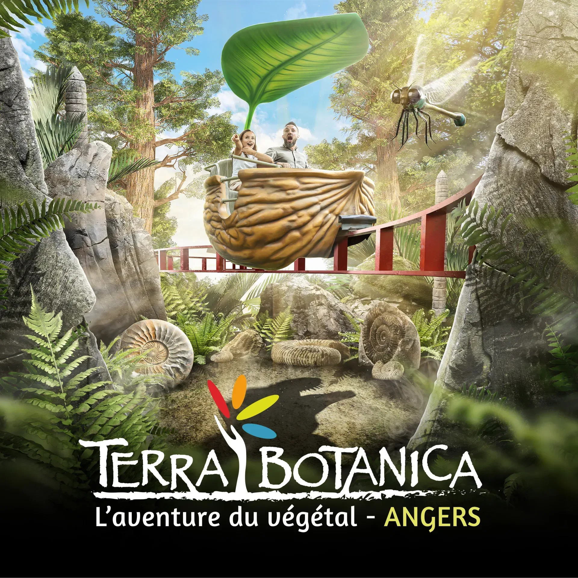Graphiste freelance a Angers - Campagne L'Aventure du végétal - visuel 9