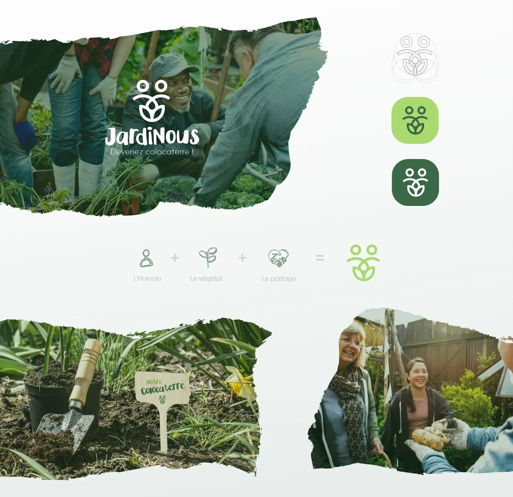 Graphiste freelance a Angers - Jardinous - visuel 4