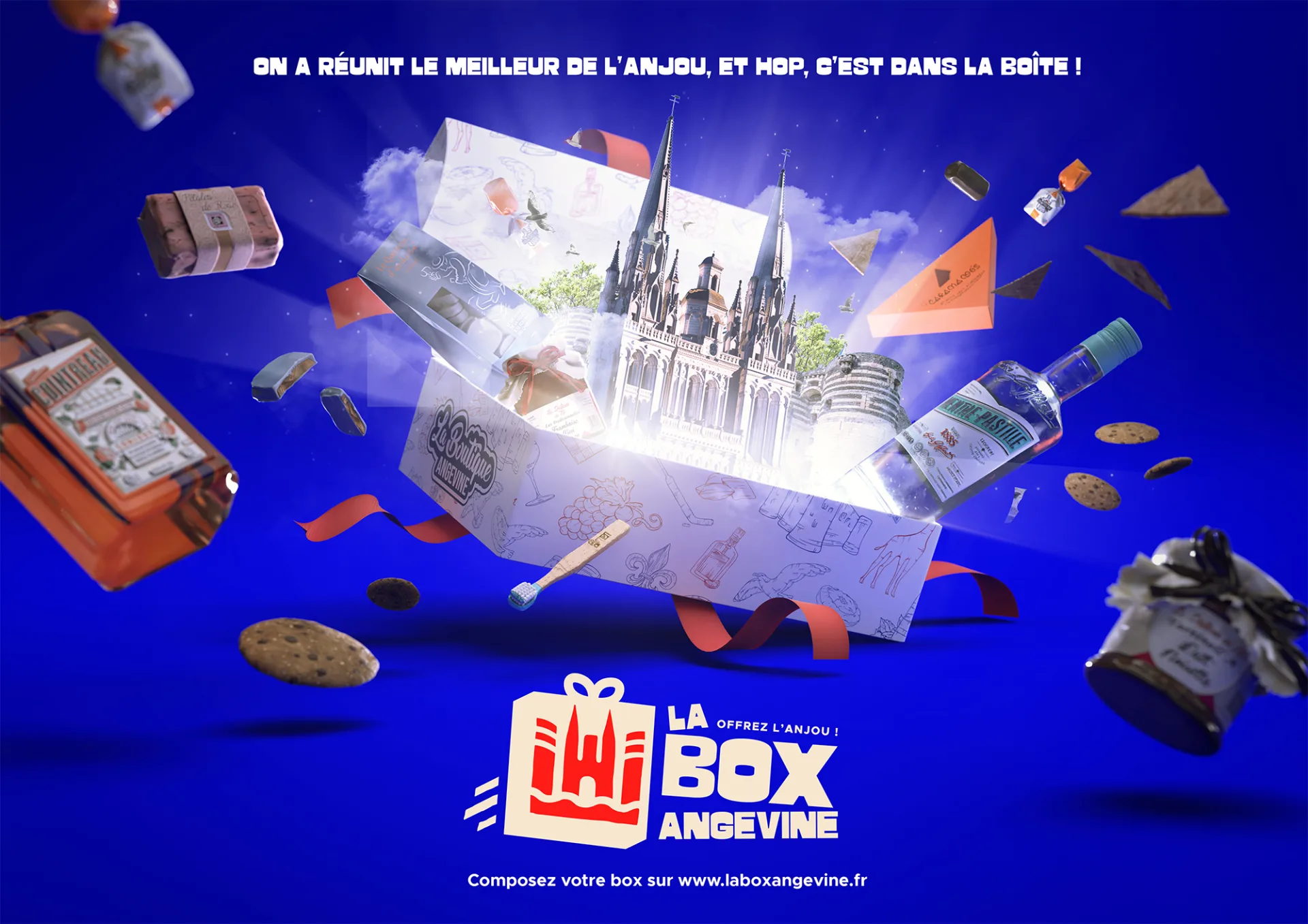 Graphiste freelance à Angers - La Box Angevine - visuel 16
