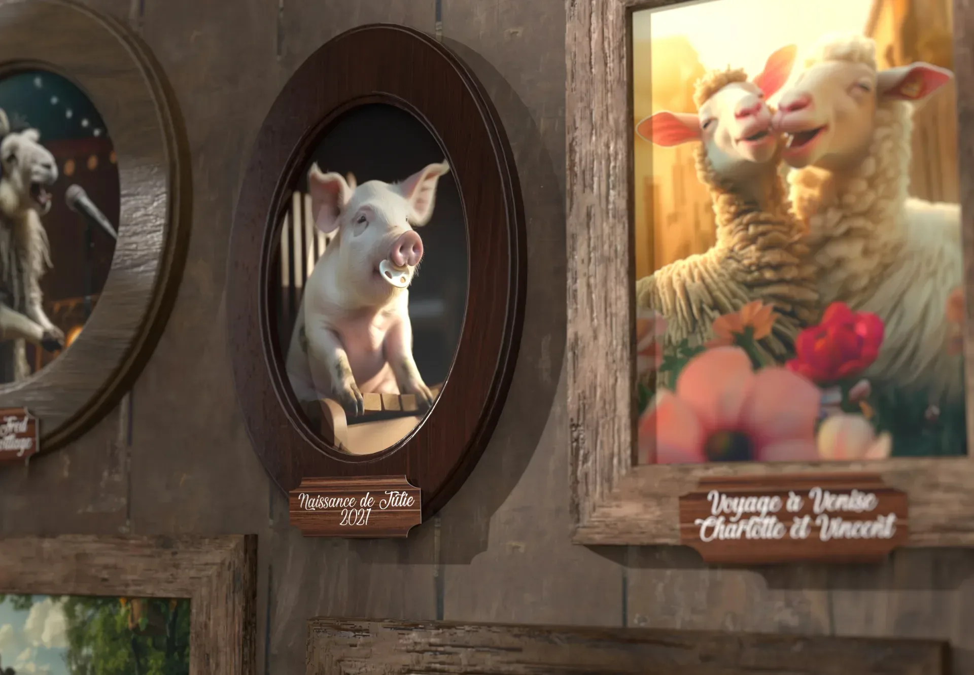 Graphiste freelance à Angers - La Clairière aux animaux - visuel 19