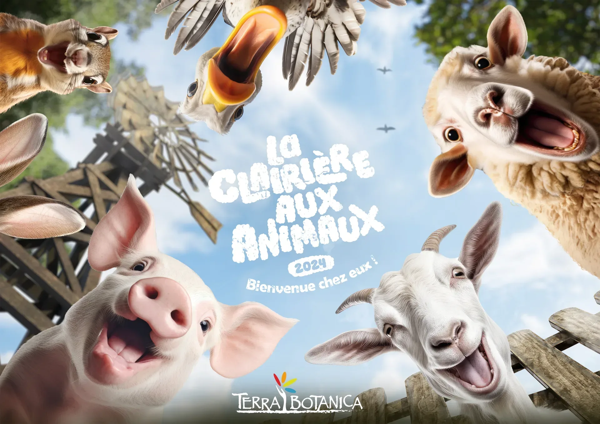 Graphiste freelance à Angers - La Clairière aux animaux - visuel 2