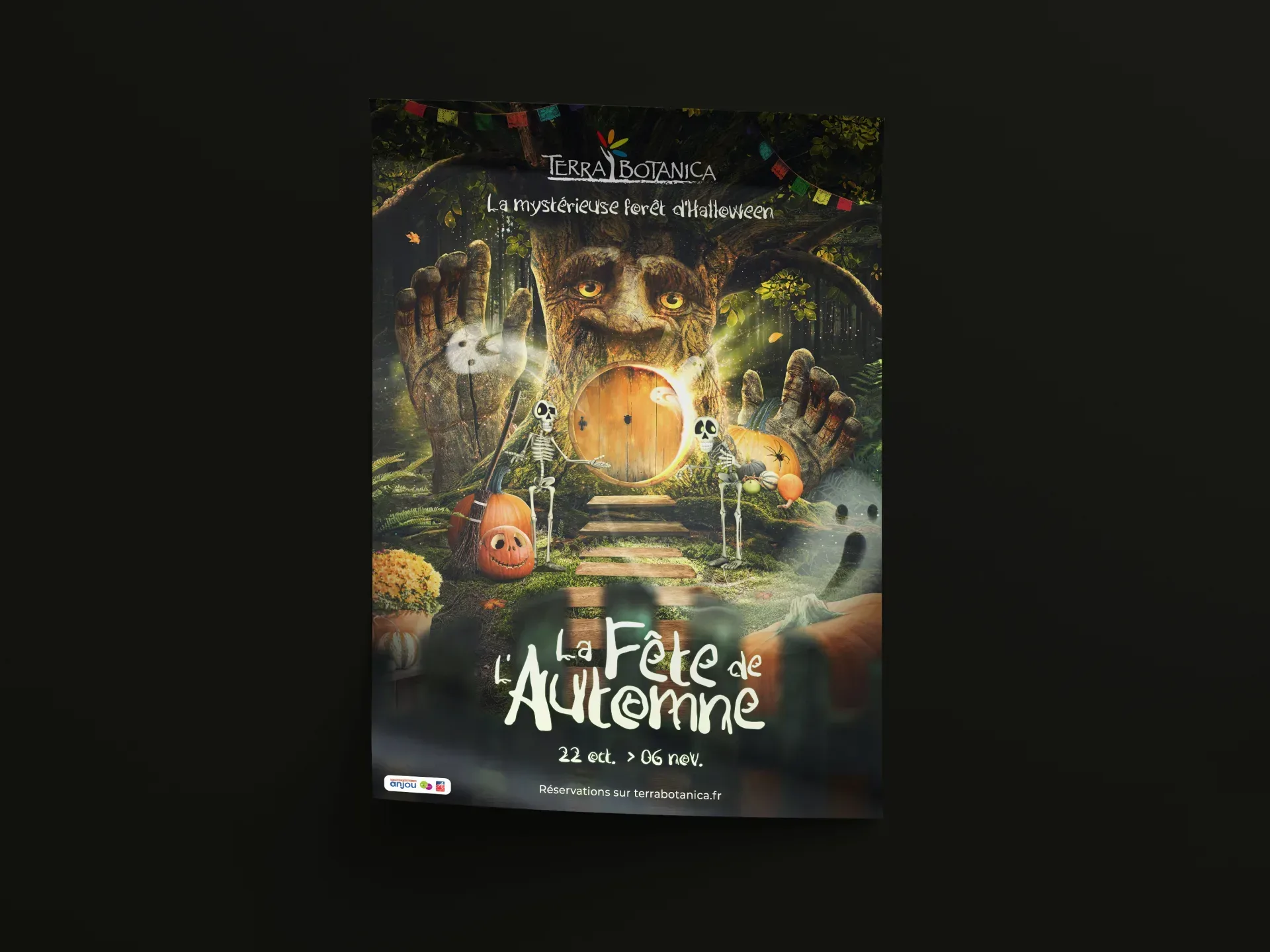 Graphiste freelance a Angers - La Fête de l'Automne 2022 - visuel 2