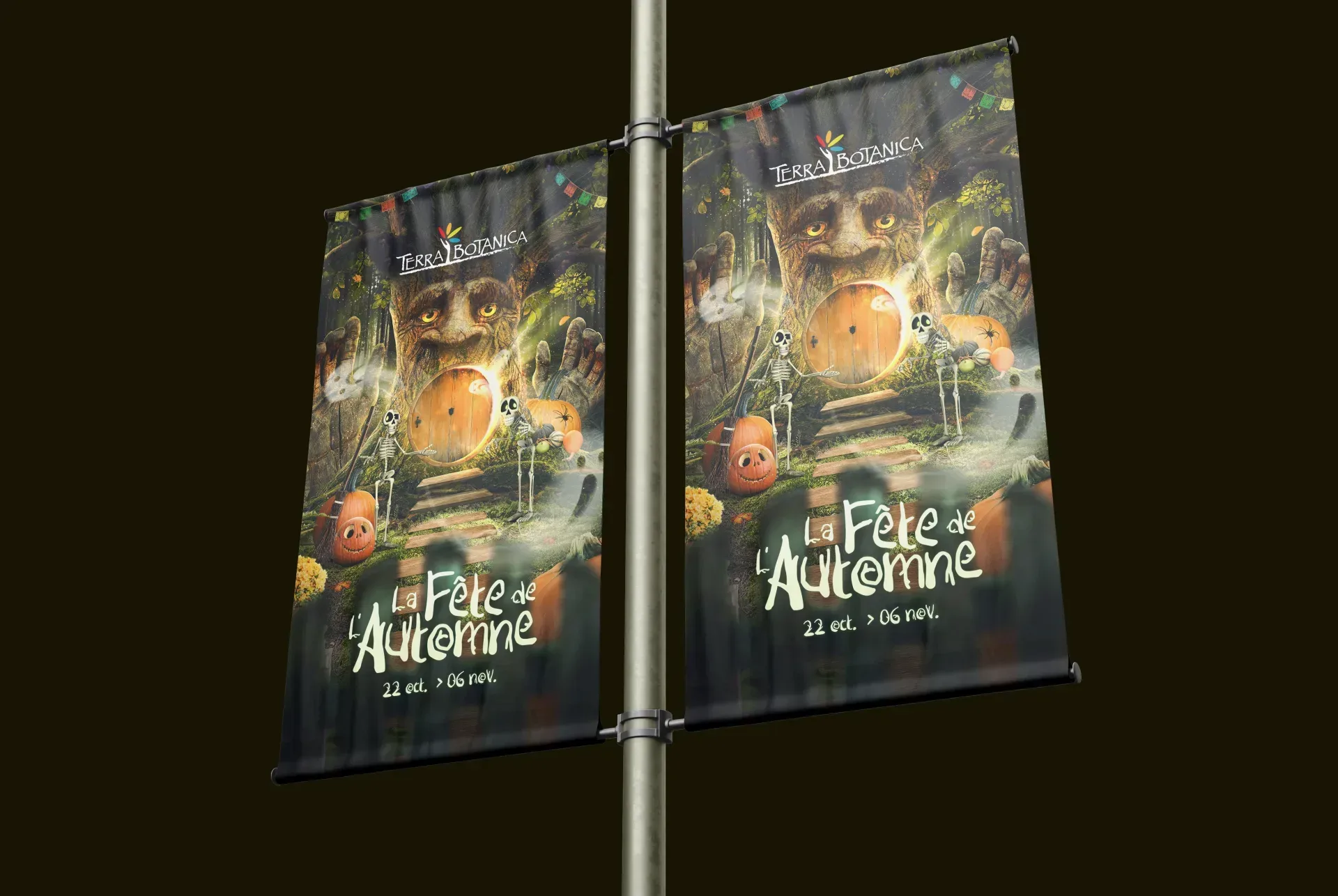 Graphiste freelance a Angers - La Fête de l'Automne 2022 - visuel 4