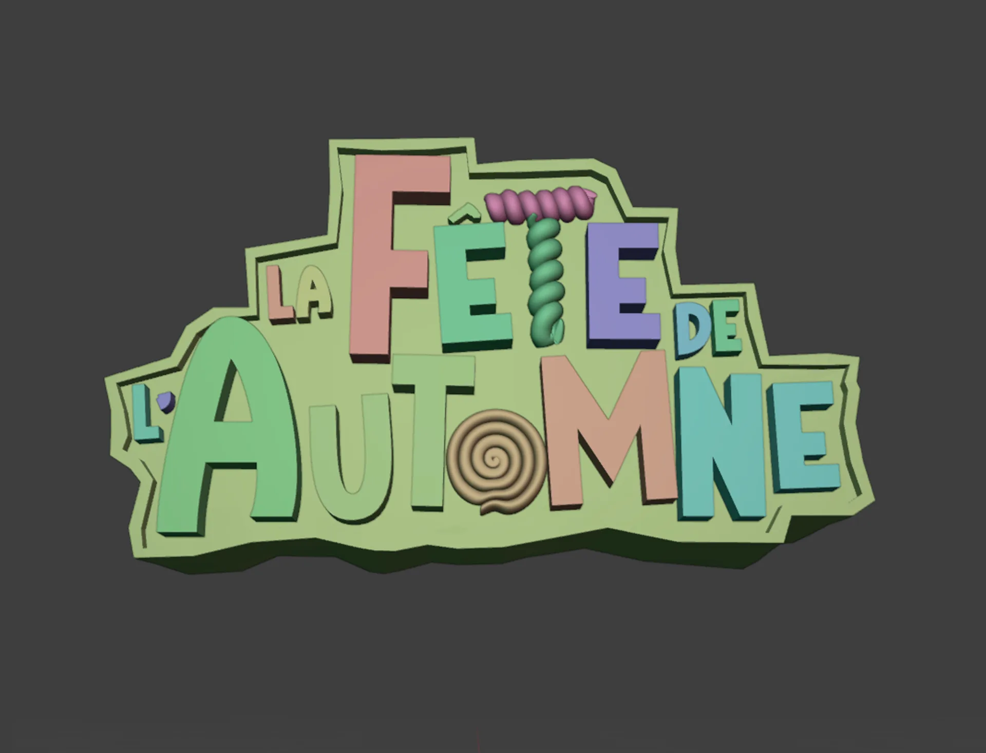 Graphiste freelance a Angers - La Fête de l'Automne 2025 - visuel 7