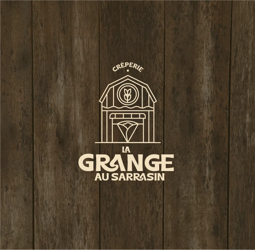 Graphiste freelance a Angers - La Grange au sarrasin - visuel 3