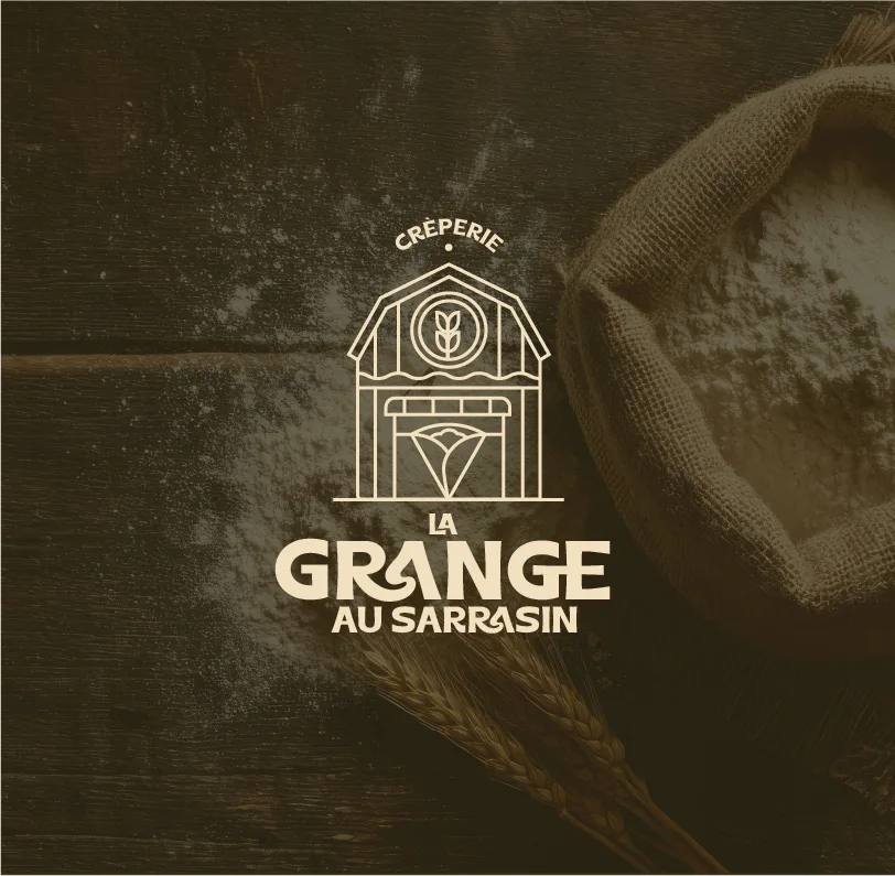 Graphiste freelance a Angers - La Grange au sarrasin - visuel 5
