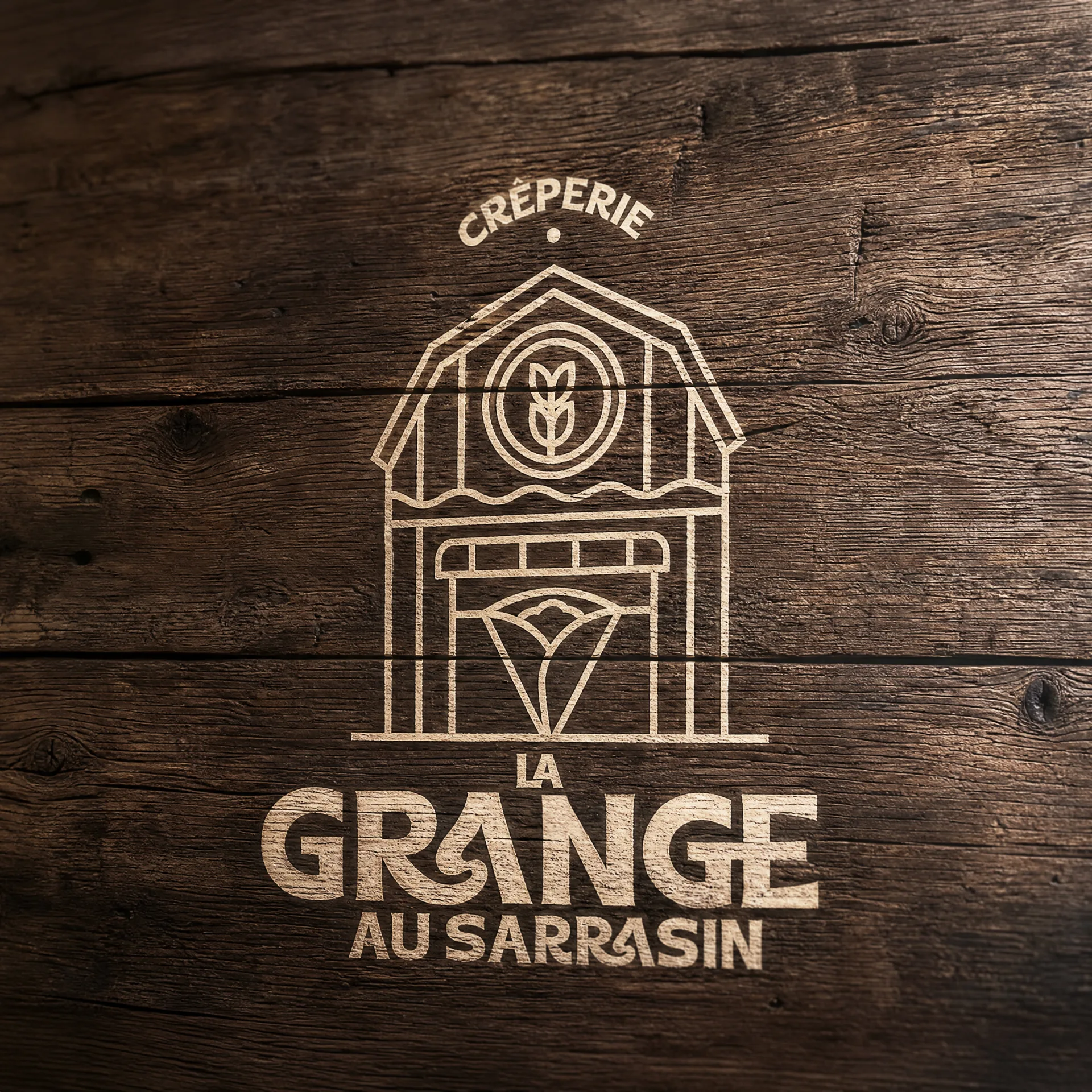 Graphiste freelance a Angers - La Grange au sarrasin - visuel 8