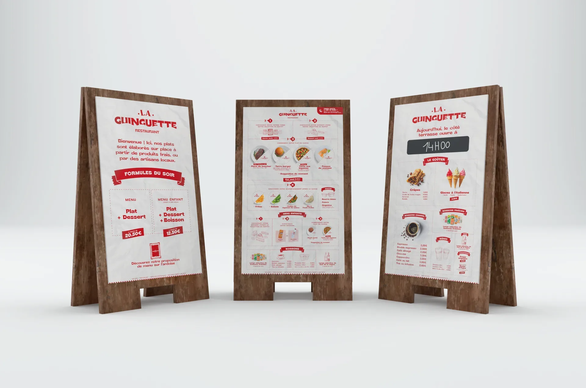 Graphiste freelance a Angers - La Guinguette - visuel 10