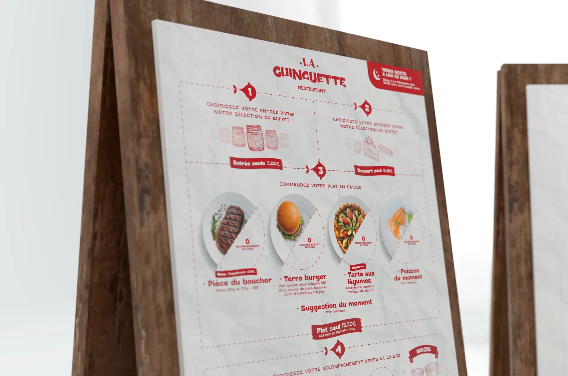 Graphiste freelance a Angers - La Guinguette - visuel 11