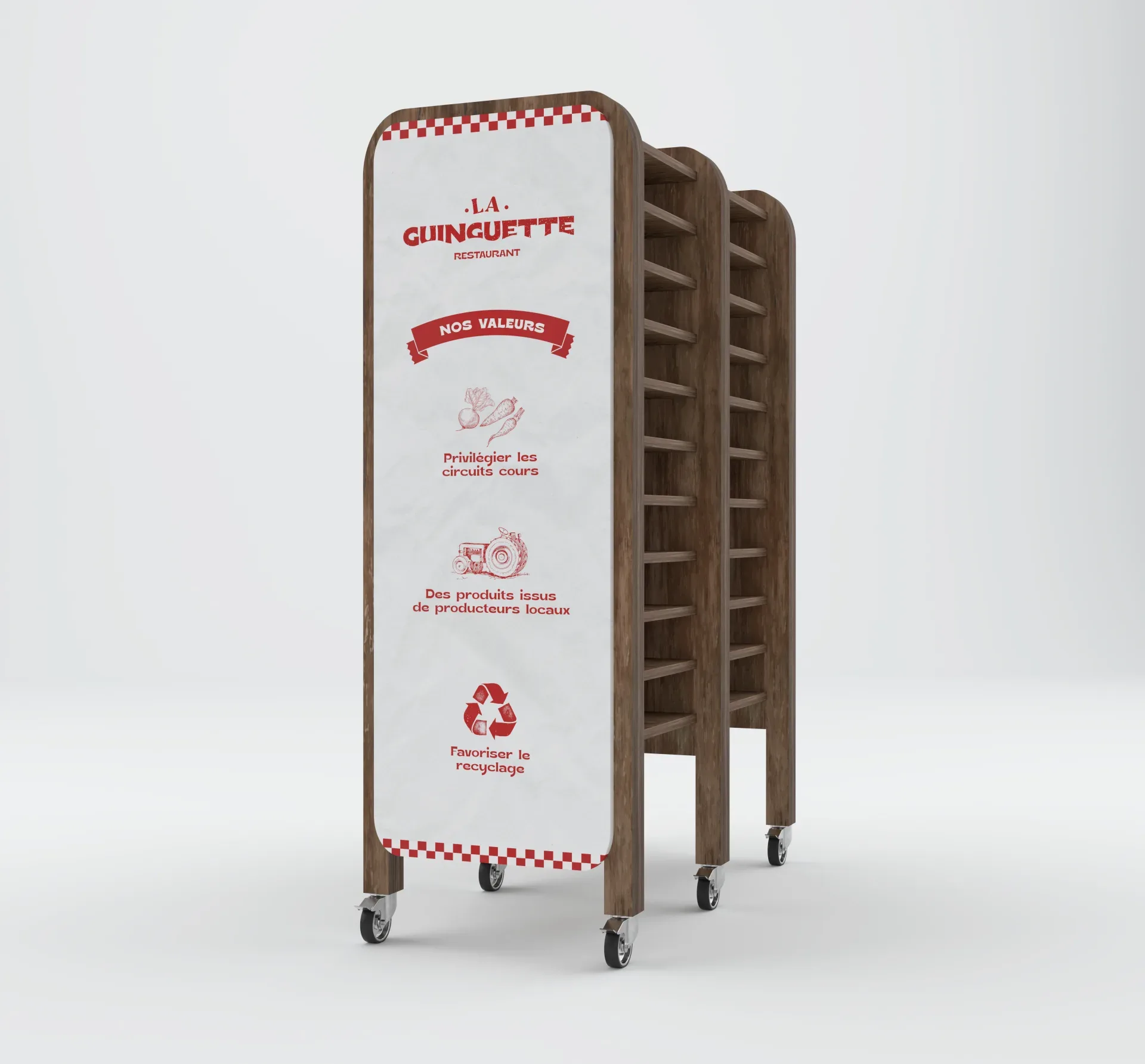 Graphiste freelance a Angers - La Guinguette - visuel 14