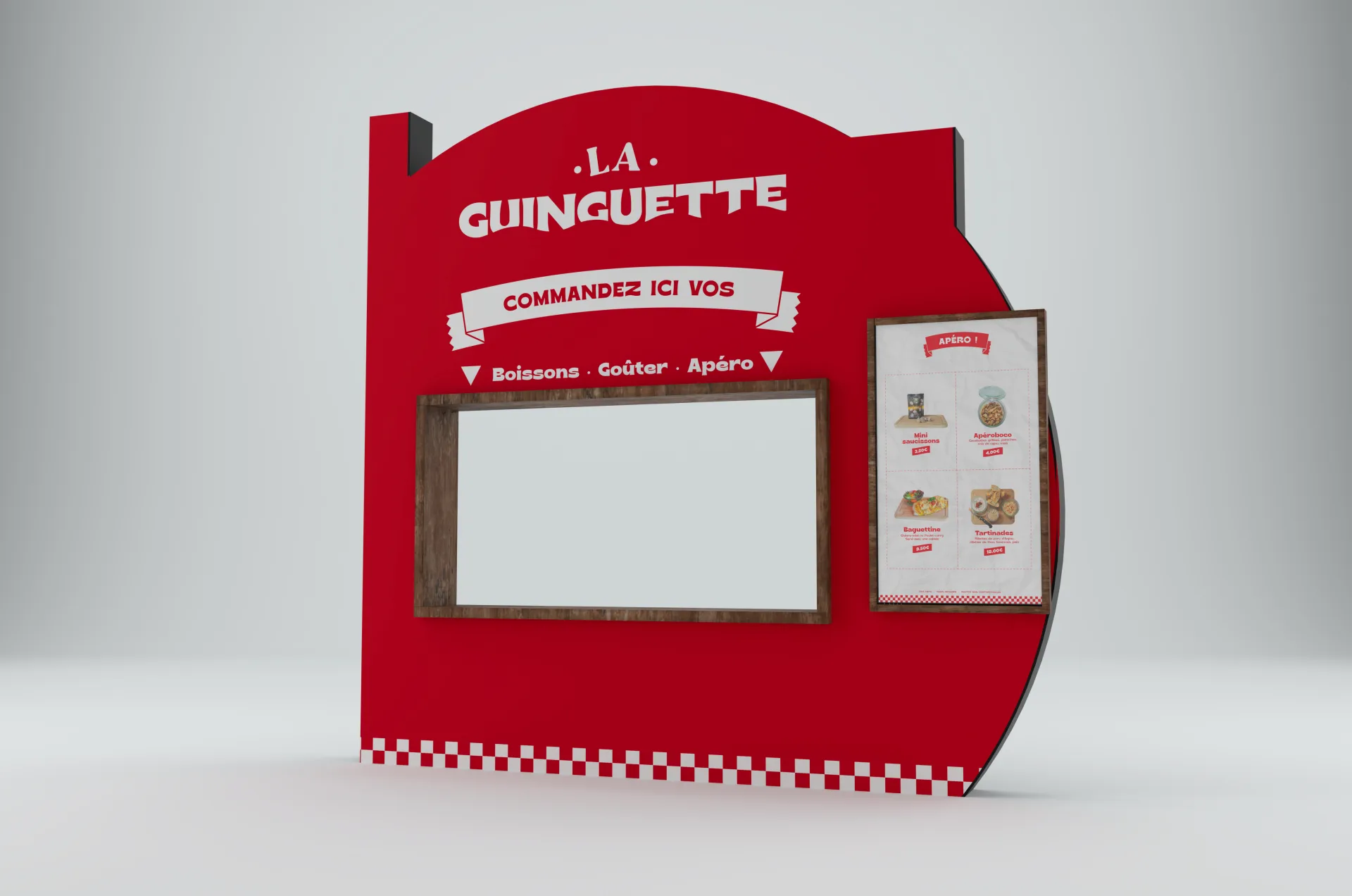 Graphiste freelance a Angers - La Guinguette - visuel 16