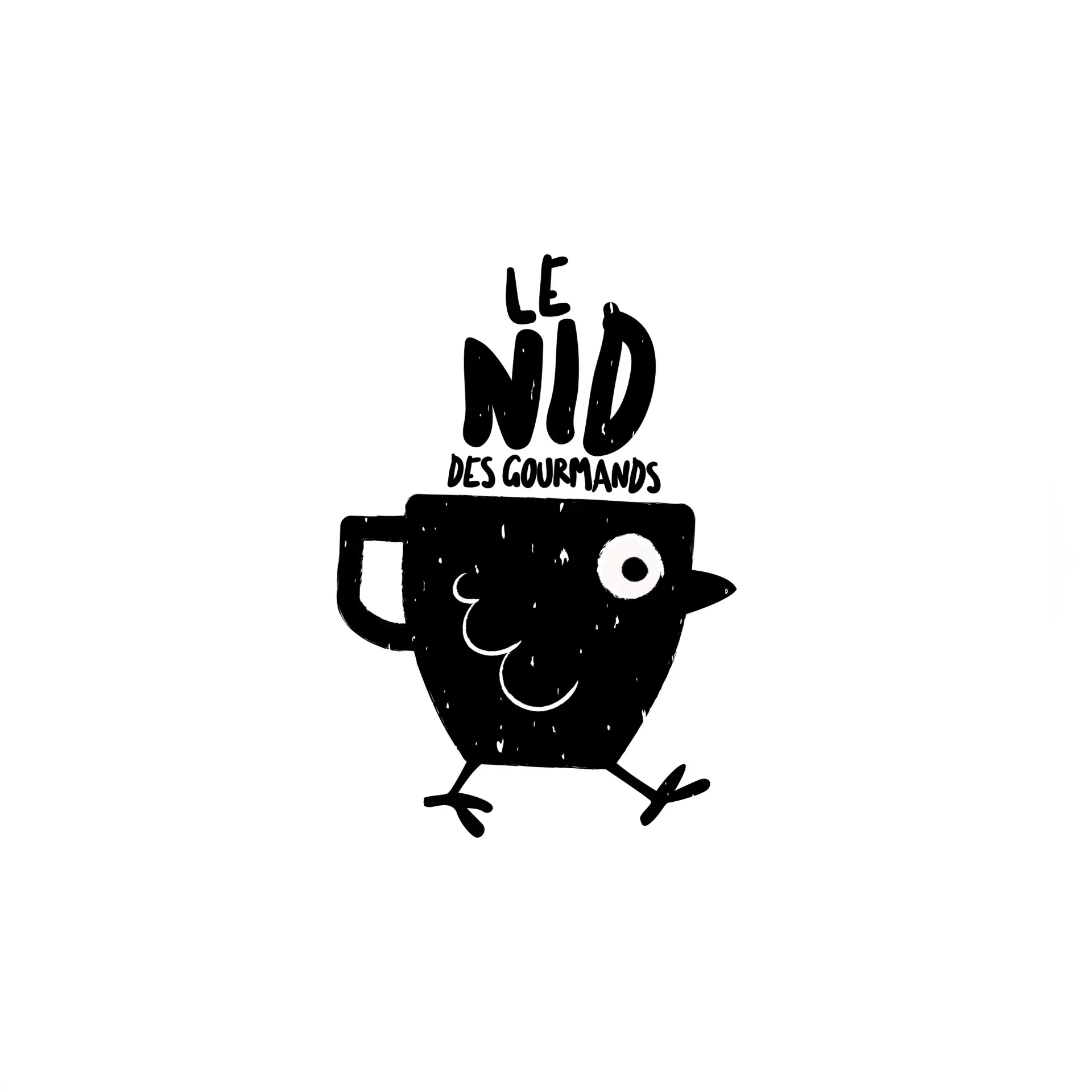 Graphiste freelance a Angers - Le Nid des gourmands - visuel 2