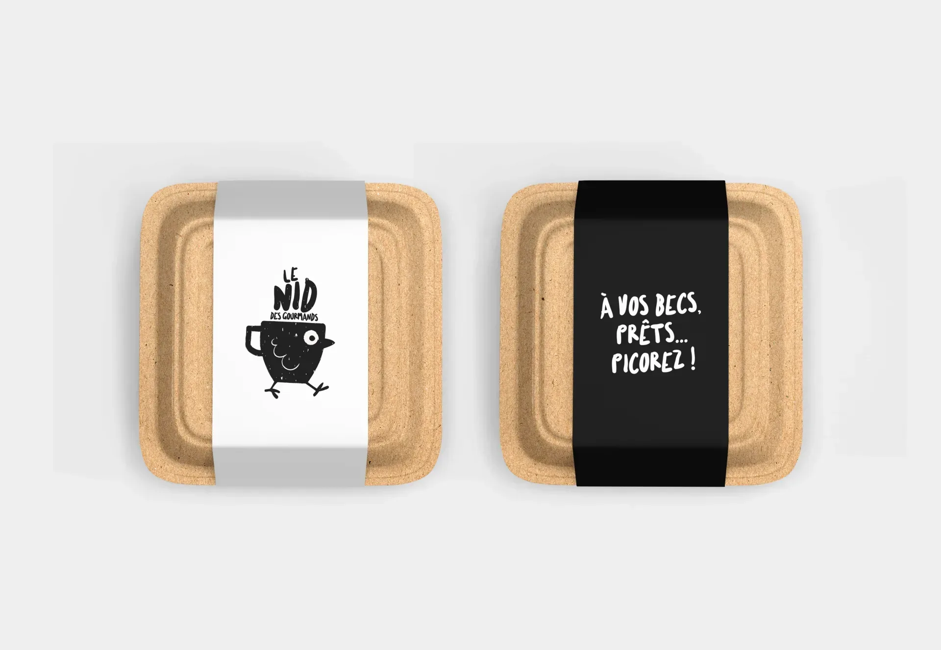 Graphiste freelance a Angers - Le Nid des gourmands - visuel 6