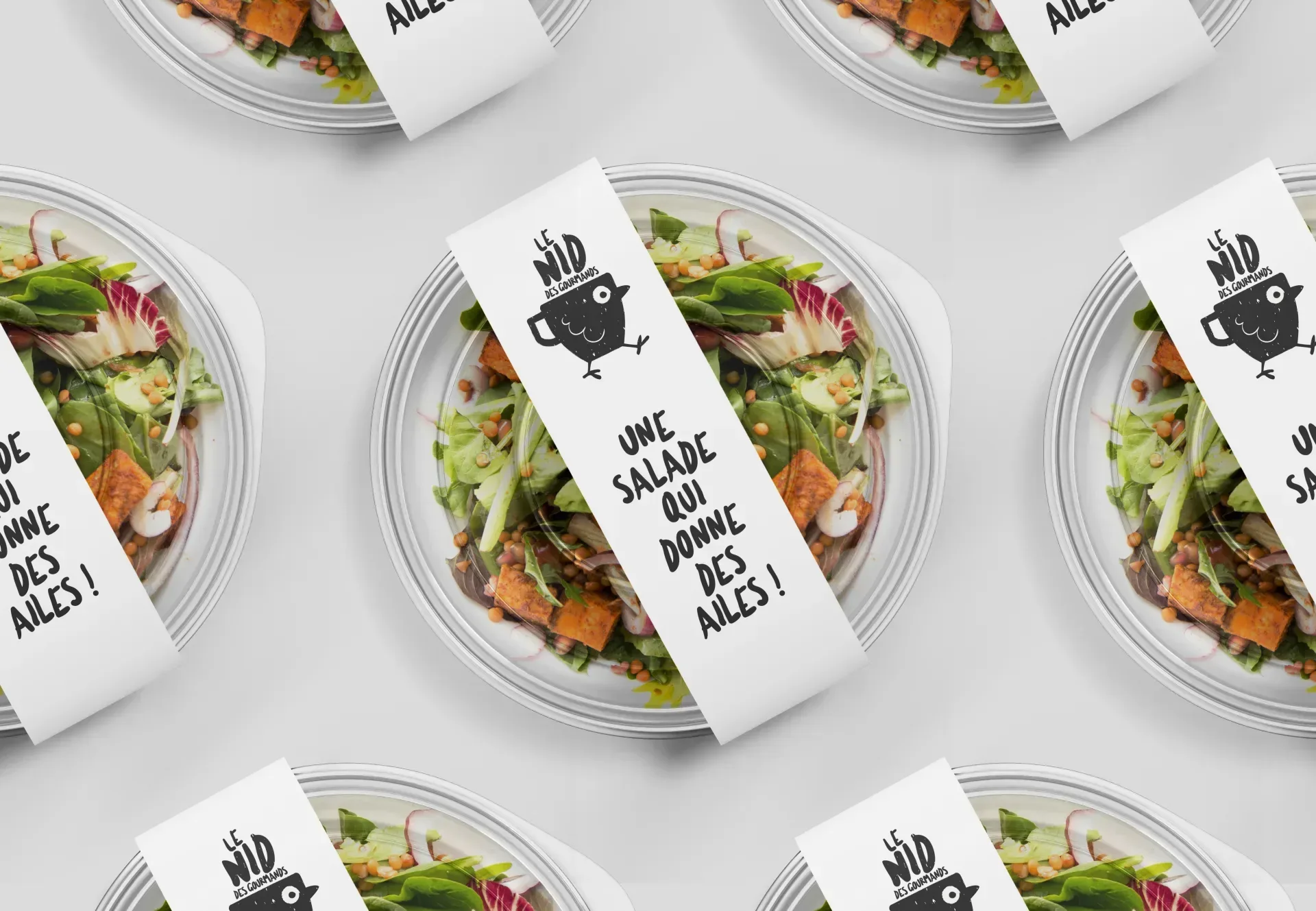 Graphiste freelance a Angers - Le Nid des gourmands - visuel 7