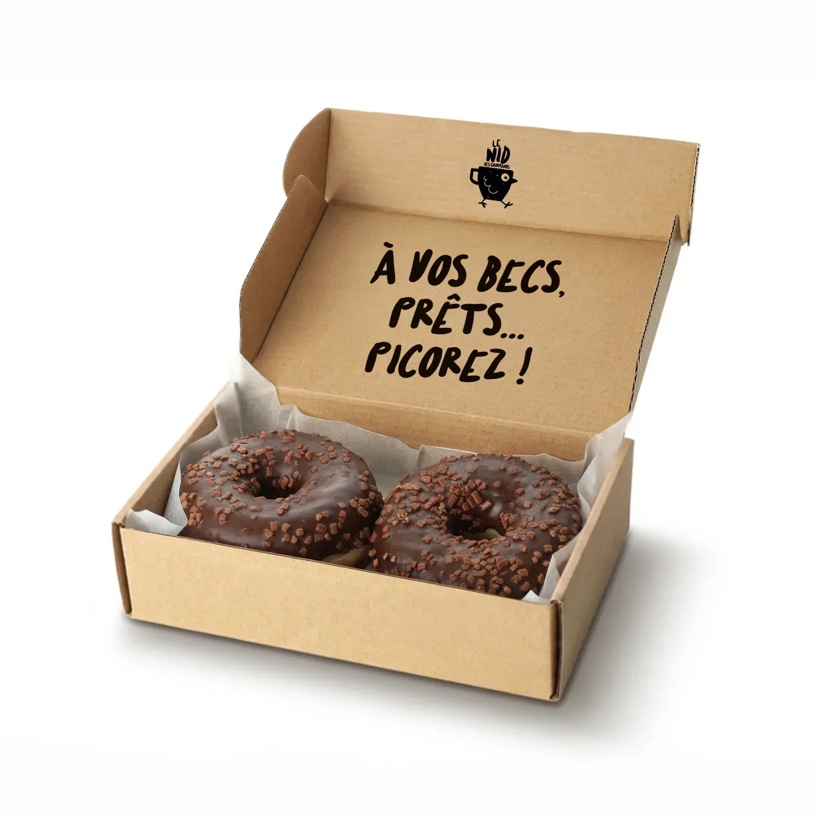 Graphiste freelance a Angers - Le Nid des gourmands - visuel 9