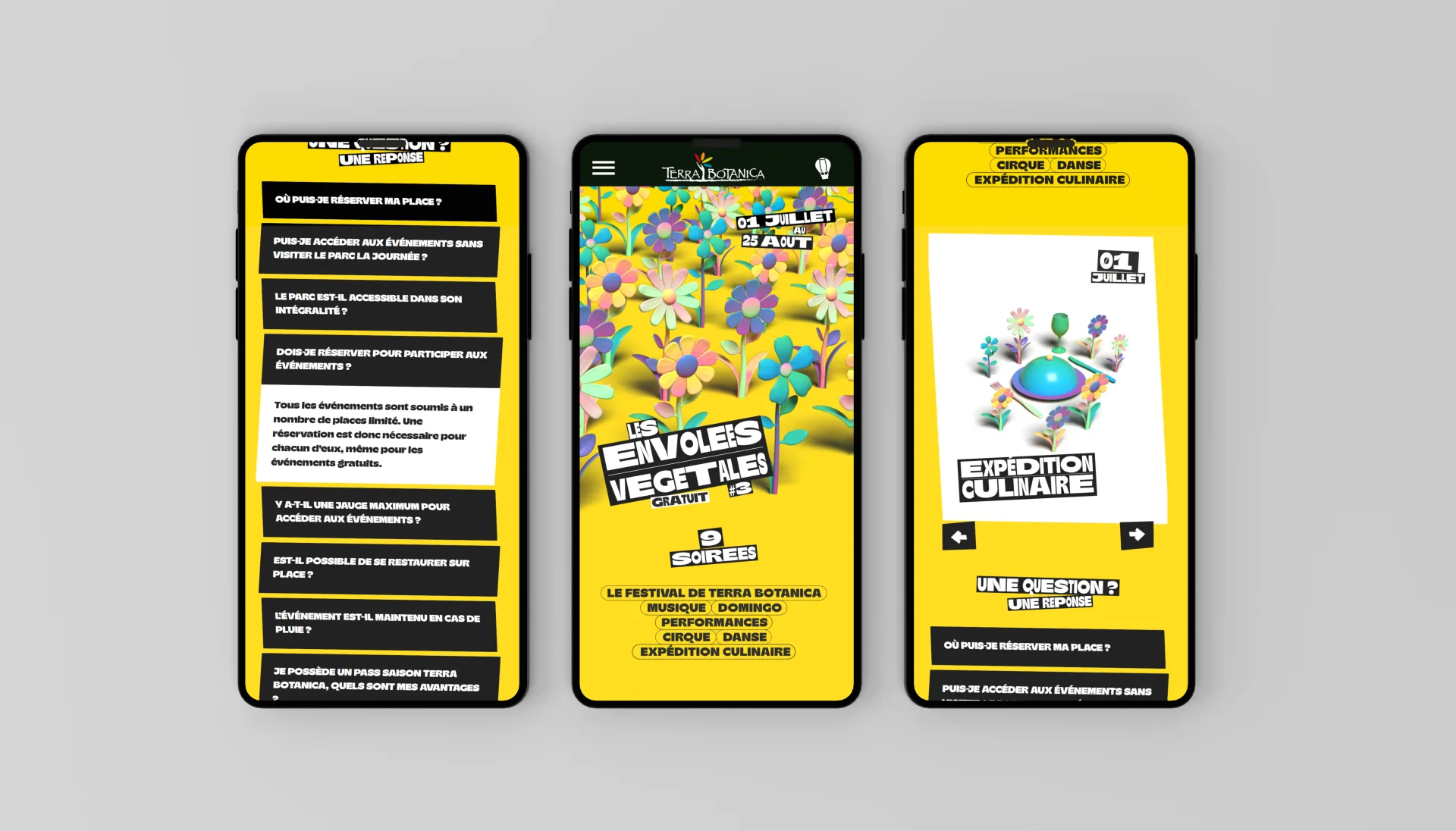 Graphiste freelance a Angers - Les Envolées végétales 2023 - visuel 10