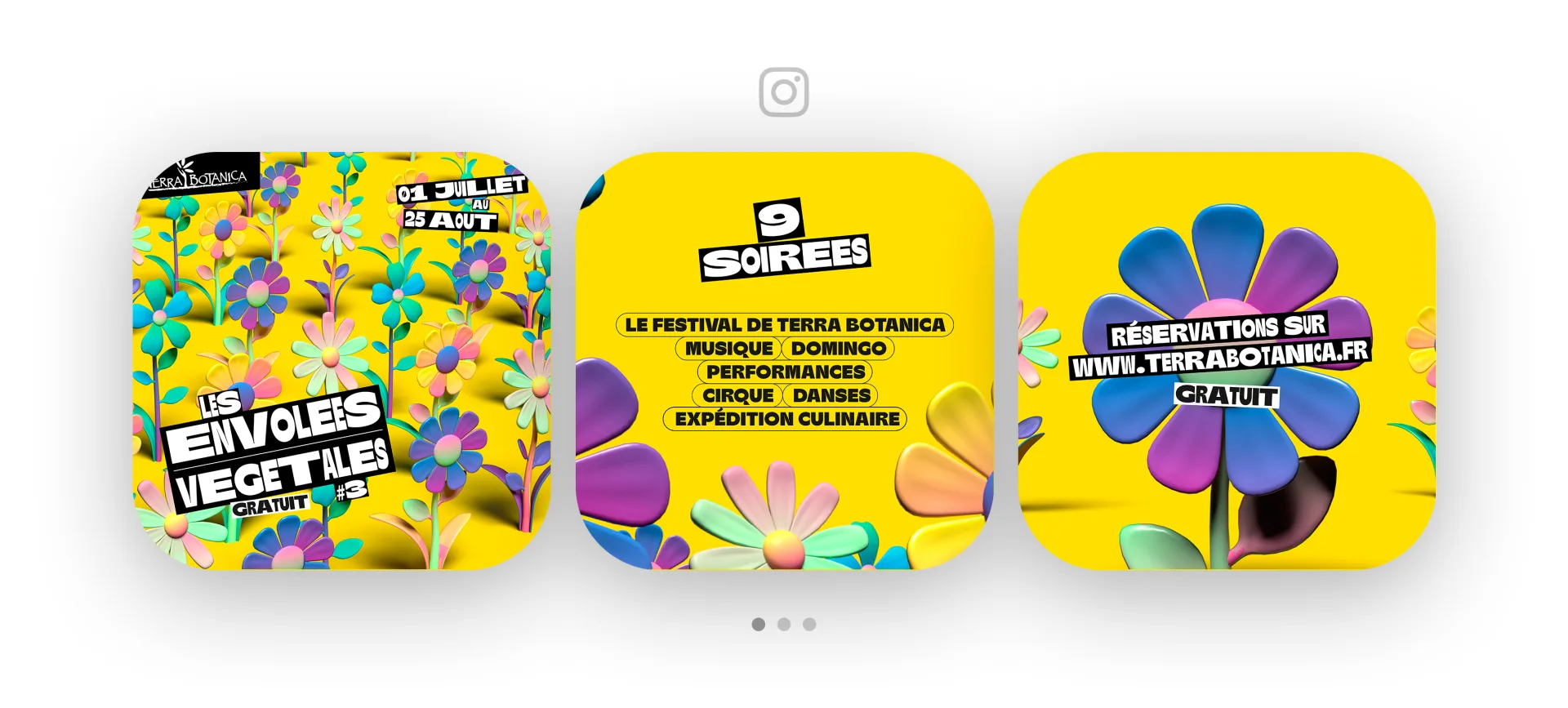 Graphiste freelance a Angers - Les Envolées végétales 2023 - visuel 12