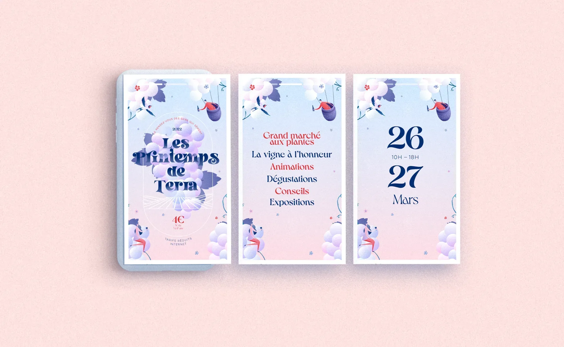 Graphiste freelance a Angers - Les Printemps de Terra 2022 - visuel 9