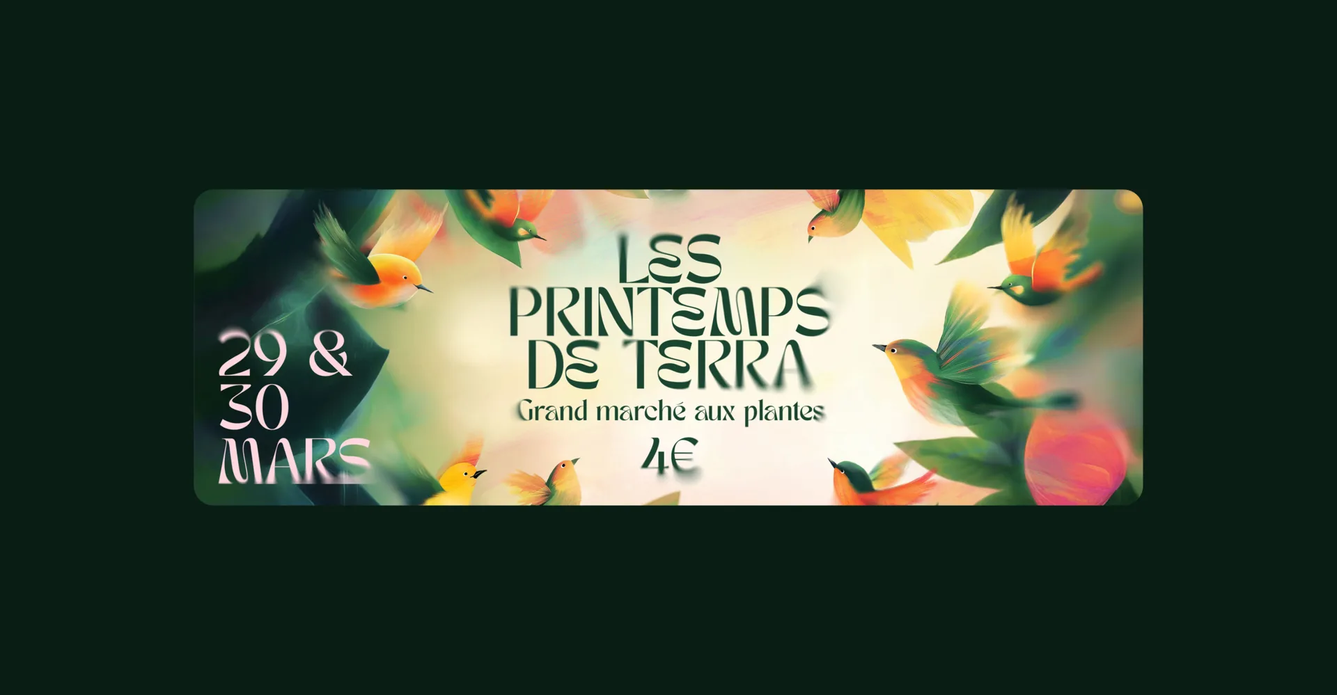 Graphiste freelance a Angers - Les Printemps de Terra 2025 - visuel 5