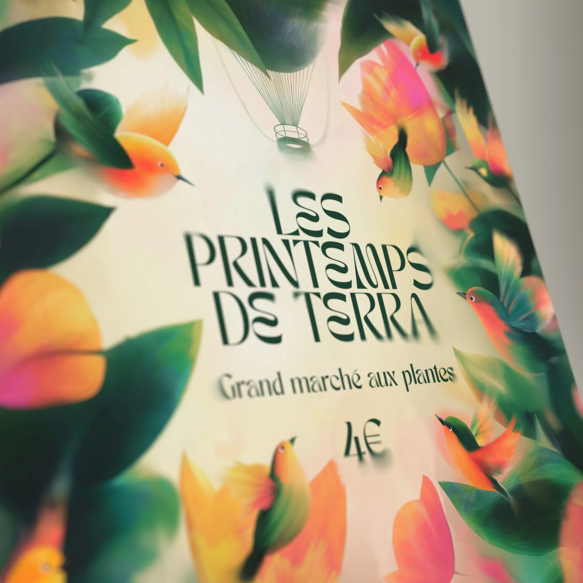 Graphiste freelance a Angers - Les Printemps de Terra 2025 - visuel 7