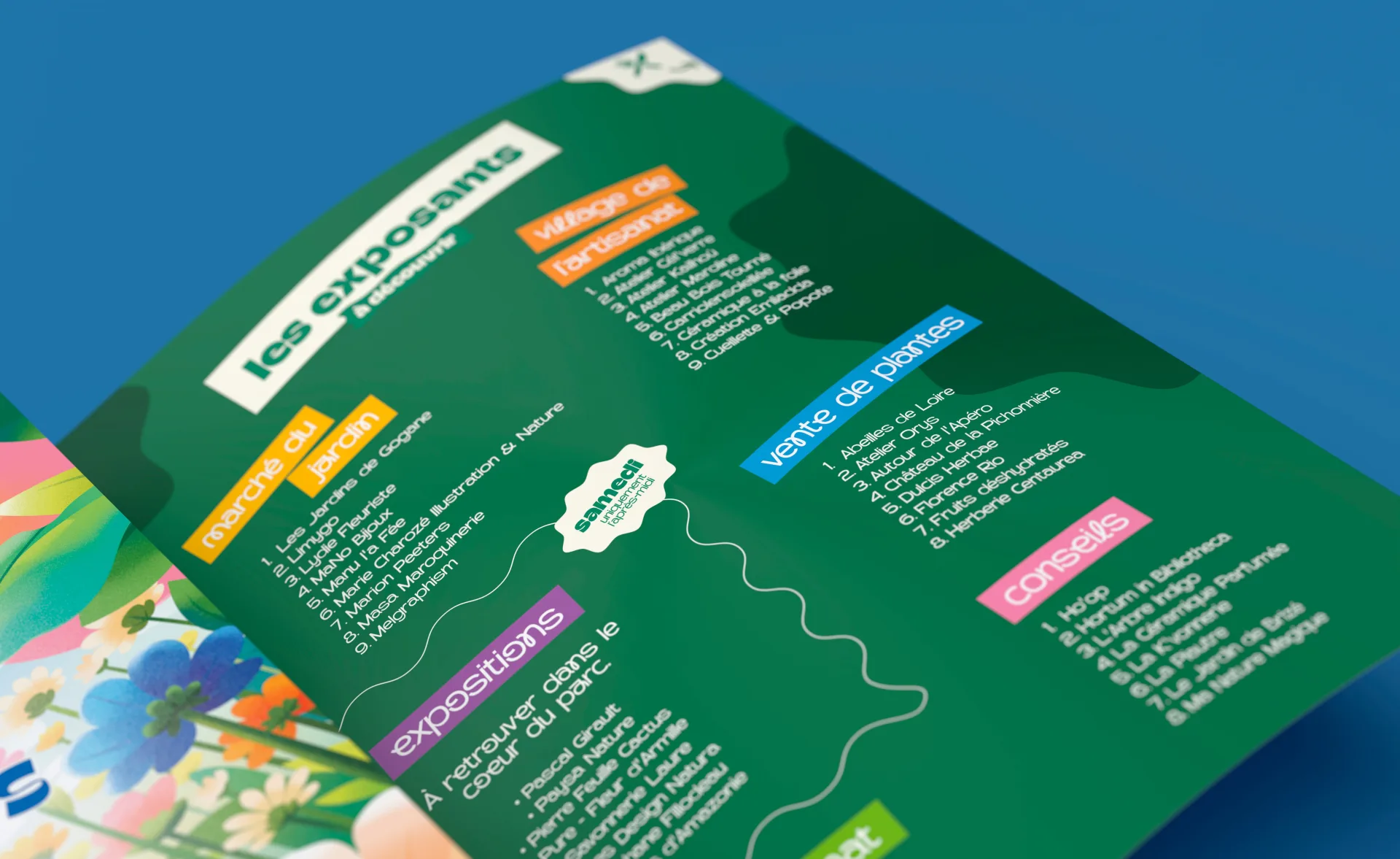 Graphiste freelance a Angers - Les Printemps de Terra 2026 - visuel 7