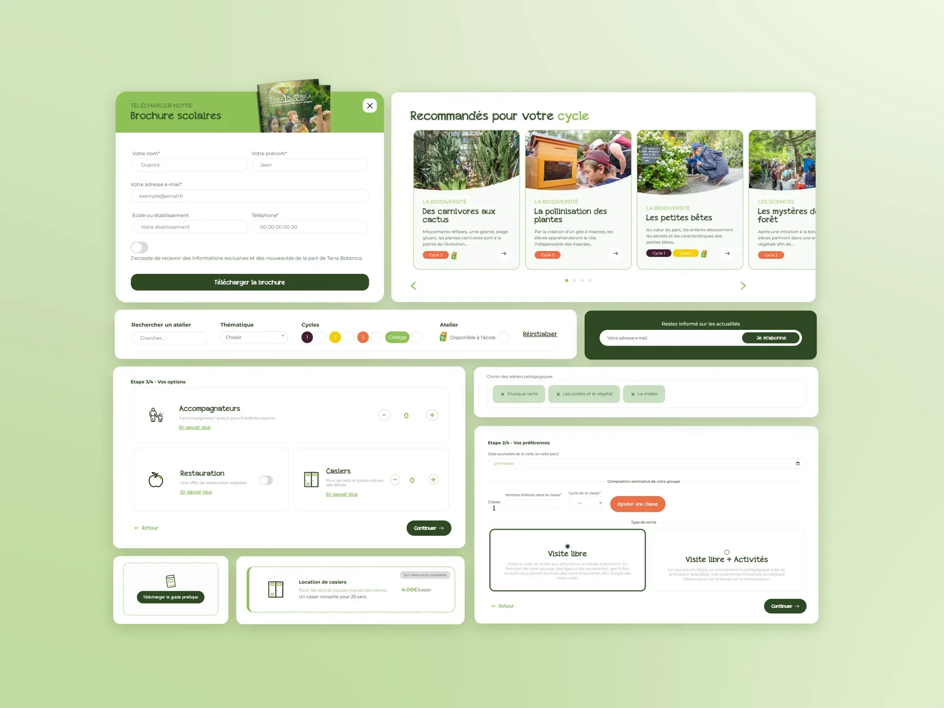 Graphiste freelance a Angers - Les scolaires à Terra Botanica - visuel 6