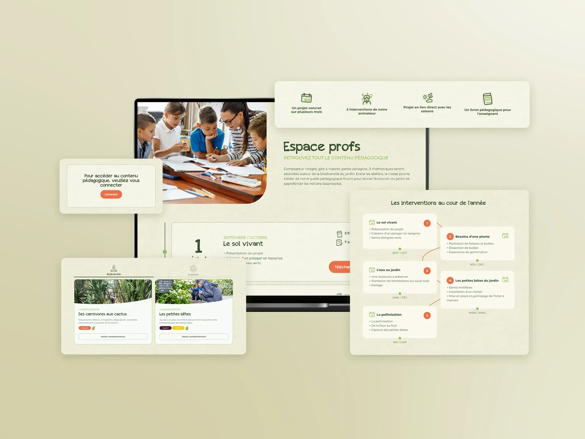 Graphiste freelance a Angers - Les scolaires à Terra Botanica - visuel 7
